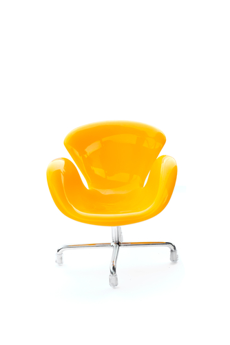 MUNICH Swivel Chair, yellow