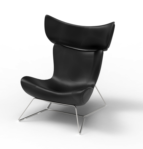 PARIS Guest Chair, black